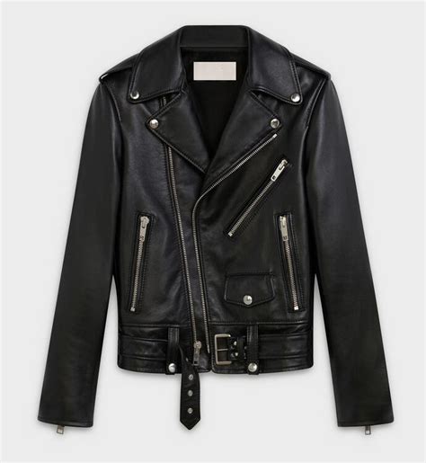 celine leather jacket womens|Celine jacket price.